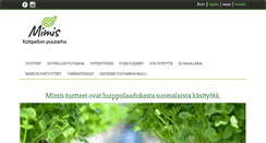 Desktop Screenshot of mimis.fi
